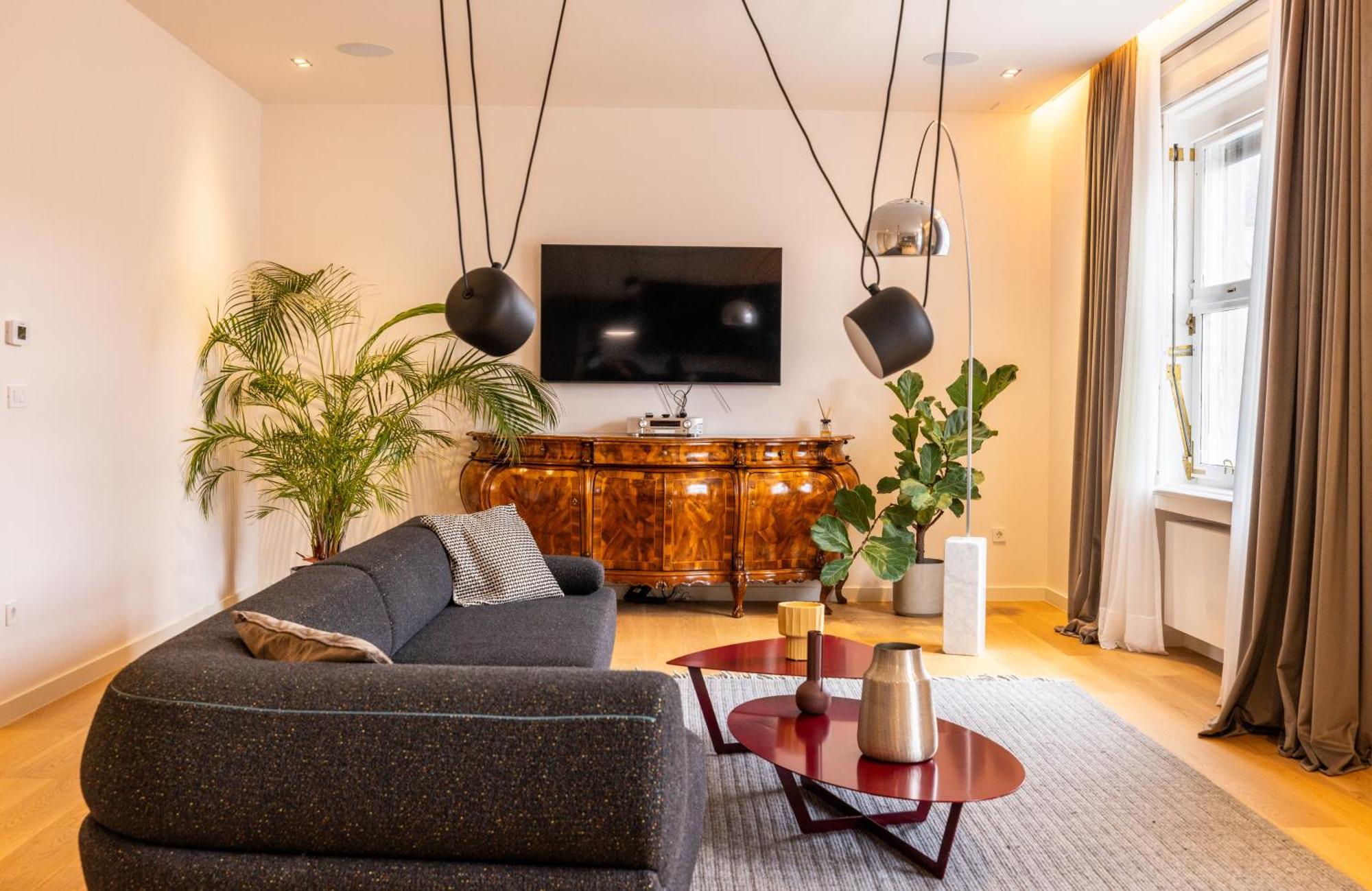 Main Square Luxury Apartment View Central Residence Zagreb Bagian luar foto